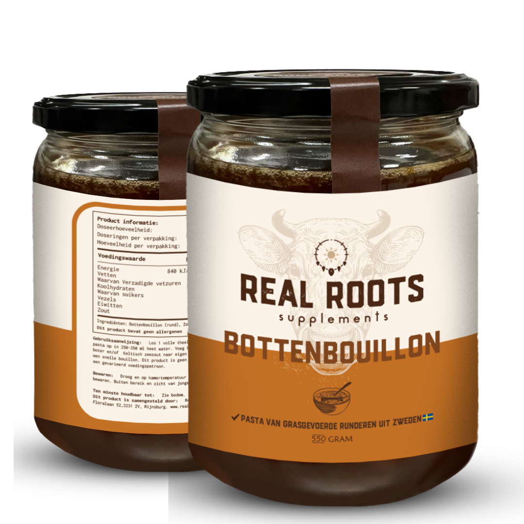 Kant En Klare Bottenbouillon Pasta Van Grasgevoerde Runderen Real Roots Kant En Klare Bottenbouillon Pasta Van Grasgevoerde Runderen Real Roots