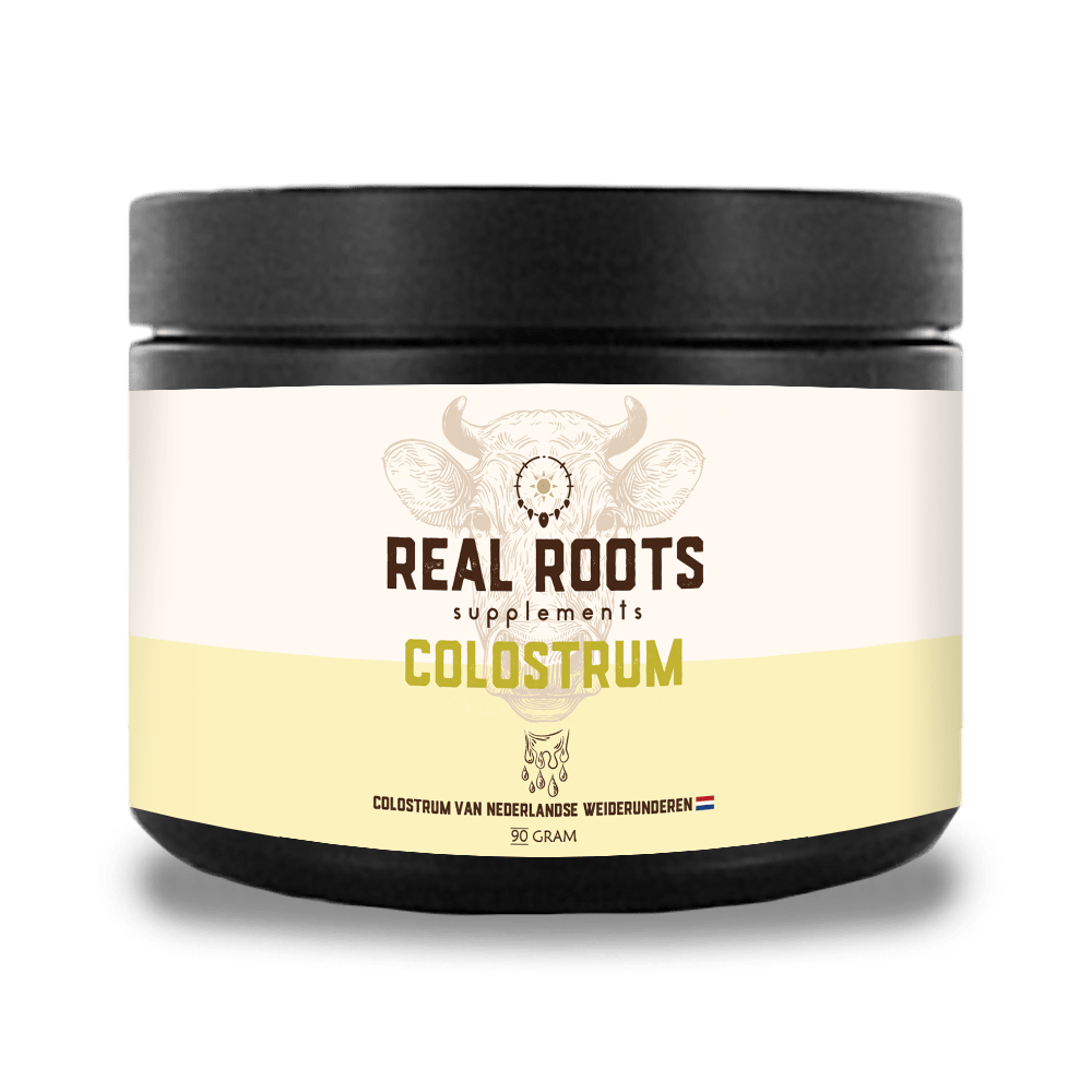Colostrum poeder pot - Real Roots product