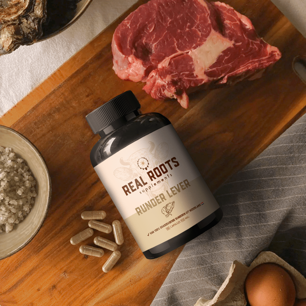 LEVER CAPSULES - Real Roots