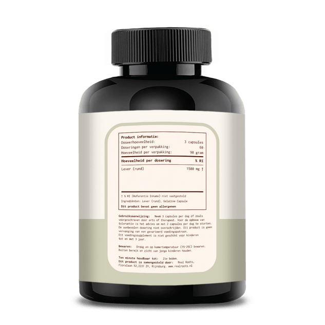 LEVER CAPSULES - Real Roots