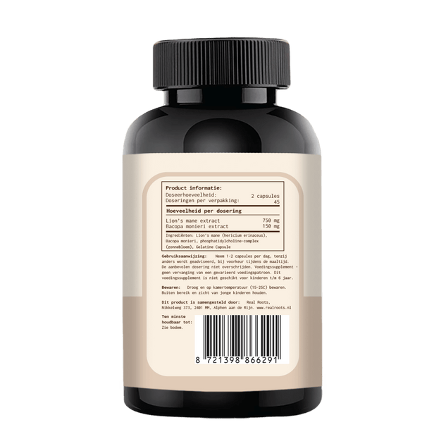 LIONS MANE CAPSULES - Real Roots