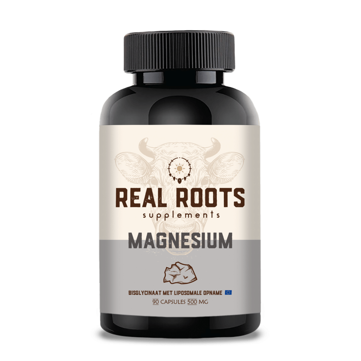 Magnesium Bisglycinaat Capsules: Hoge Opneembaarheid & zuiver – Real Roots