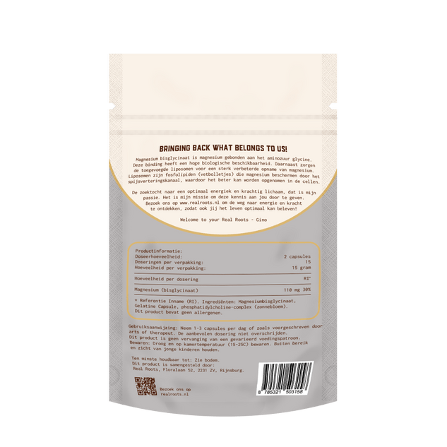 MAGNESIUM CAPSULES - ONTDEK PACK - Real Roots