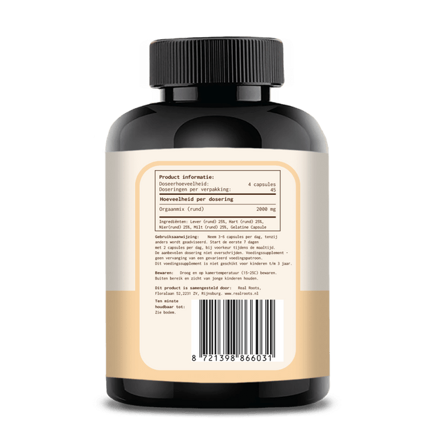 ORGAANMIX CAPSULES - Real Roots